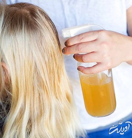 عصاره لیمو برای هایلایت مو